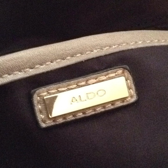 Nude and grey Python Aldo tote bag - Picture 4 of 4